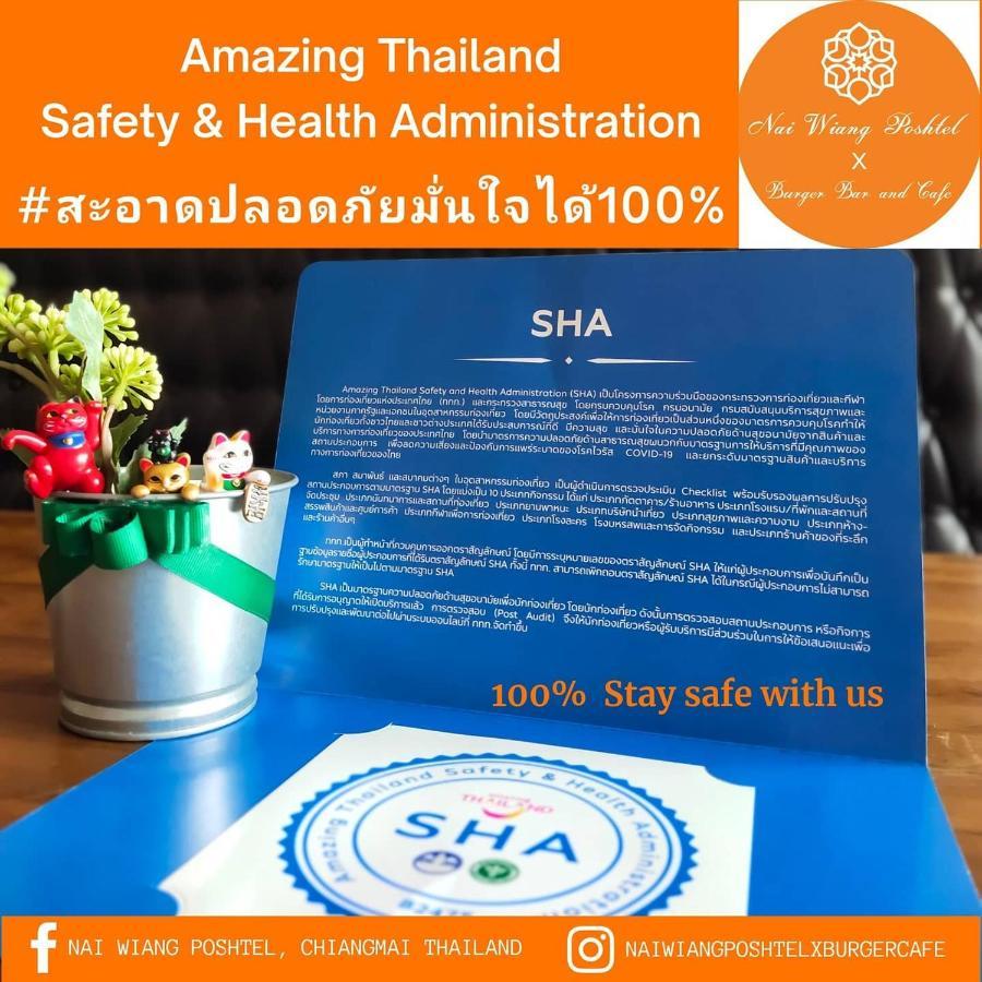 Nai Wiang Poshtel Chiang Mai Exterior foto